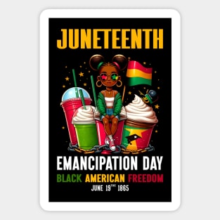 Juneteenth Emancipation Day, Black American Freedom Magnet